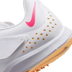 Unisex Nike Air Zoom Long Jump Elite Track Spike - White/Black/Laser Orange - Regular (D) -Shoe Sale Shop CT0079 101 PHSYD002