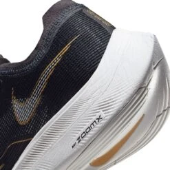 Nike Men's ZoomX Vaporfly Next % 2 Racing Shoe - Black/White/Metallic Gold Coin - Regular (D) -Shoe Sale Shop CU4111 001 PHSYD002 1500
