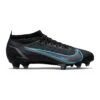 Nike Unisex Mercurial Vapor 14 Pro FG Soccer Shoe - Black/Black/Iron Grey - Regular (D) -Shoe Sale Shop CU5693 004 PHSRH000 2000