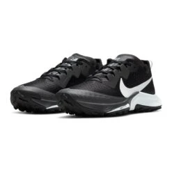 Nike Women's Zoom Terra Kiger 7 Trail Running Shoe- Black/Pure Platinum/Anthracite— Regular (B) -Shoe Sale Shop CW6066 002 PHCFH001 1
