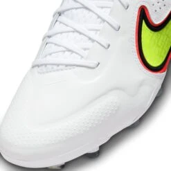 Nike Unisex Tiempo Legend 9 Elite FG Soccer Shoe - White/Volt/Bright Crimson - Regular (D) -Shoe Sale Shop CZ8482 176 PHSYD001 2000