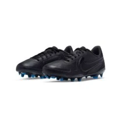 Youth Nike Jr. Tiempo Legend 9 Club MG Soccer Shoe -Black/White -Shoe Sale Shop DA1331 001 PHCFH001