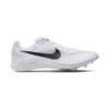 Unisex Nike Zoom Rival Track And Field Distance Spikes - White/Black/Metallic Silver - Regular (D) -Shoe Sale Shop DC8725 100 PHSRH000 1