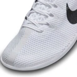 Unisex Nike Zoom Rival Track And Field Distance Spikes - White/Black/Metallic Silver - Regular (D) -Shoe Sale Shop DC8725 100 PHSYD001 1