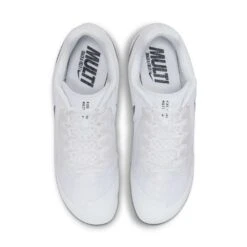 Unisex Nike Zoom Rival Multi Track Spike - White/Black/Metallic Silver - Regular (D) -Shoe Sale Shop DC8749 100 PHCTH001