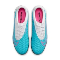 Nike Unisex Phantom GX Academy IC/Court Soccer Shoe - Baltic Blue/Pink Blast/White - Regular (D) -Shoe Sale Shop DD9475 446 PHCTH001