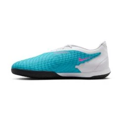 Nike Unisex Phantom GX Academy IC/Court Soccer Shoe - Baltic Blue/Pink Blast/White - Regular (D) -Shoe Sale Shop DD9475 446 PHSLH001