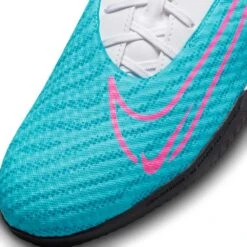 Nike Unisex Phantom GX Academy IC/Court Soccer Shoe - Baltic Blue/Pink Blast/White - Regular (D) -Shoe Sale Shop DD9475 446 PHSYD001
