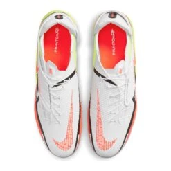 Nike Unisex Phantom GT2 Academy Flyease FG/MG Soccer Shoe - White/Bright Crimson/Volt -Shoe Sale Shop DH9638 167 PHCTH001 2000