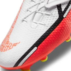 Nike Unisex Phantom GT2 Academy Flyease FG/MG Soccer Shoe - White/Bright Crimson/Volt -Shoe Sale Shop DH9638 167 PHSYD001 2000