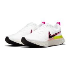 Nike Men's React Infinity Run FlyKnit 2 - White/Black/Sail/Pink Blast - Regular (D) -Shoe Sale Shop DJ5395 100 PHCFH001 2000 2485b2ad 5380 42c4 9a9b 2aa41e4c822b