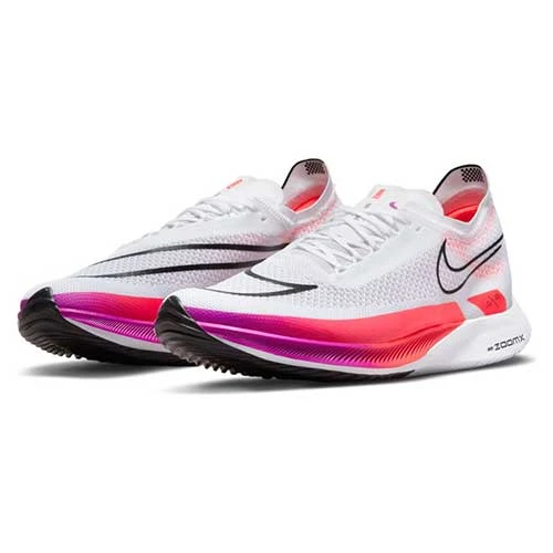 Men's Nike ZoomX Streakfly - White/Black/Flash Crimson - Regular (D) 5 Men's Nike ZoomX Streakfly - White/Black/Flash Crimson - Regular (D) - Image 3