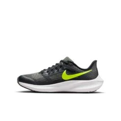 Nike Youth Pegasus 39 Running Shoe- Black/Volt/Barely Volt -Shoe Sale Shop DM4015 002 PHSLH001