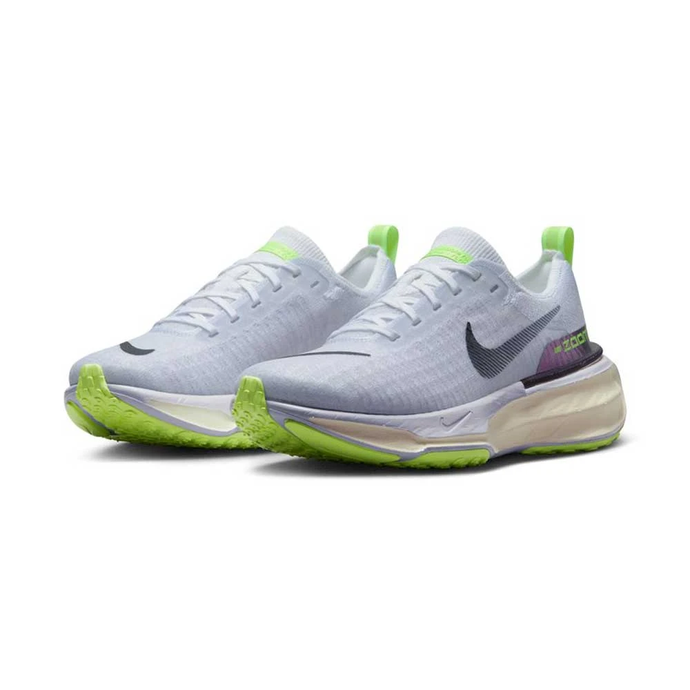Nike Women's ZoomX Invincible Run Flyknit 3 Running Shoe- White/Black/Blue Tint- Regular (B) 5 Nike Women's ZoomX Invincible Run Flyknit 3 Running Shoe- White/Black/Blue Tint- Regular (B) - Image 3