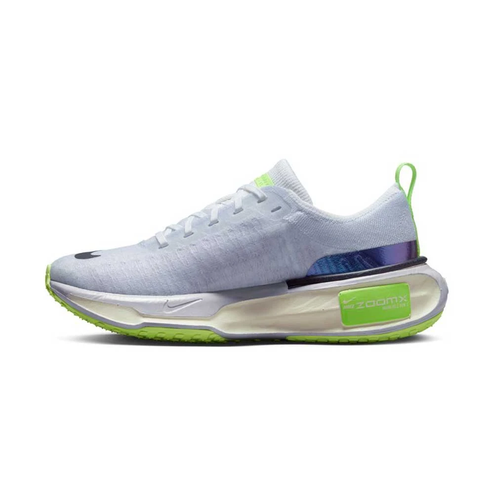 Nike Women's ZoomX Invincible Run Flyknit 3 Running Shoe- White/Black/Blue Tint- Regular (B) 4 Nike Women's ZoomX Invincible Run Flyknit 3 Running Shoe- White/Black/Blue Tint- Regular (B) - Image 2