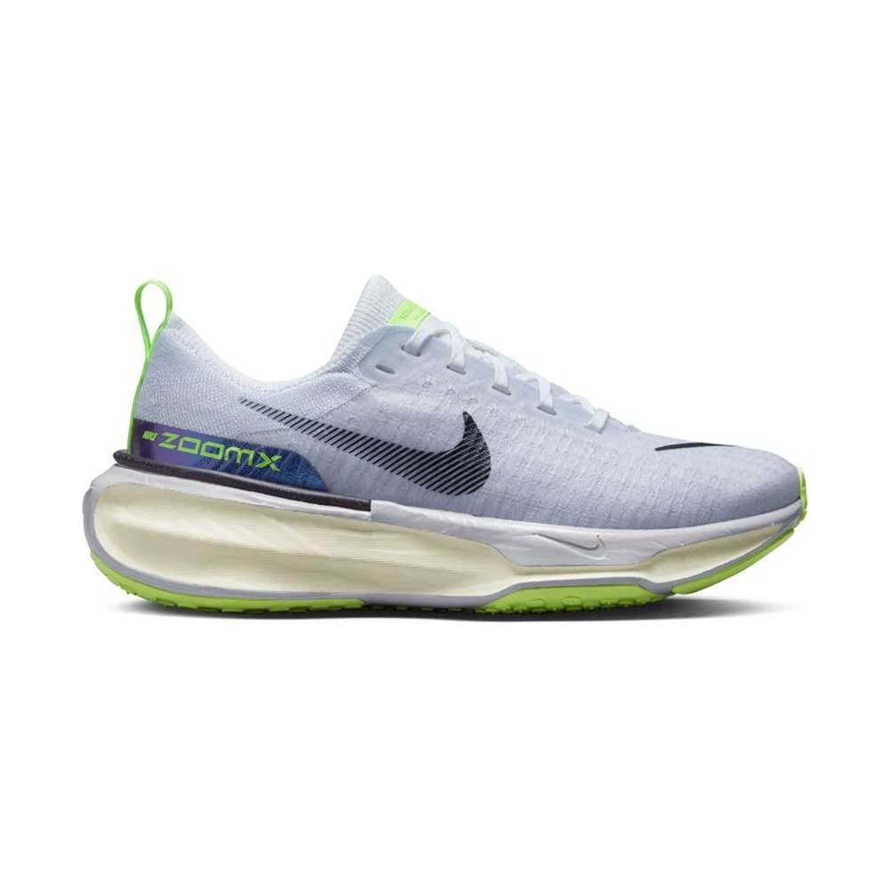 Nike Women's ZoomX Invincible Run Flyknit 3 Running Shoe- White/Black/Blue Tint- Regular (B) 3 Nike Women's ZoomX Invincible Run Flyknit 3 Running Shoe- White/Black/Blue Tint- Regular (B)