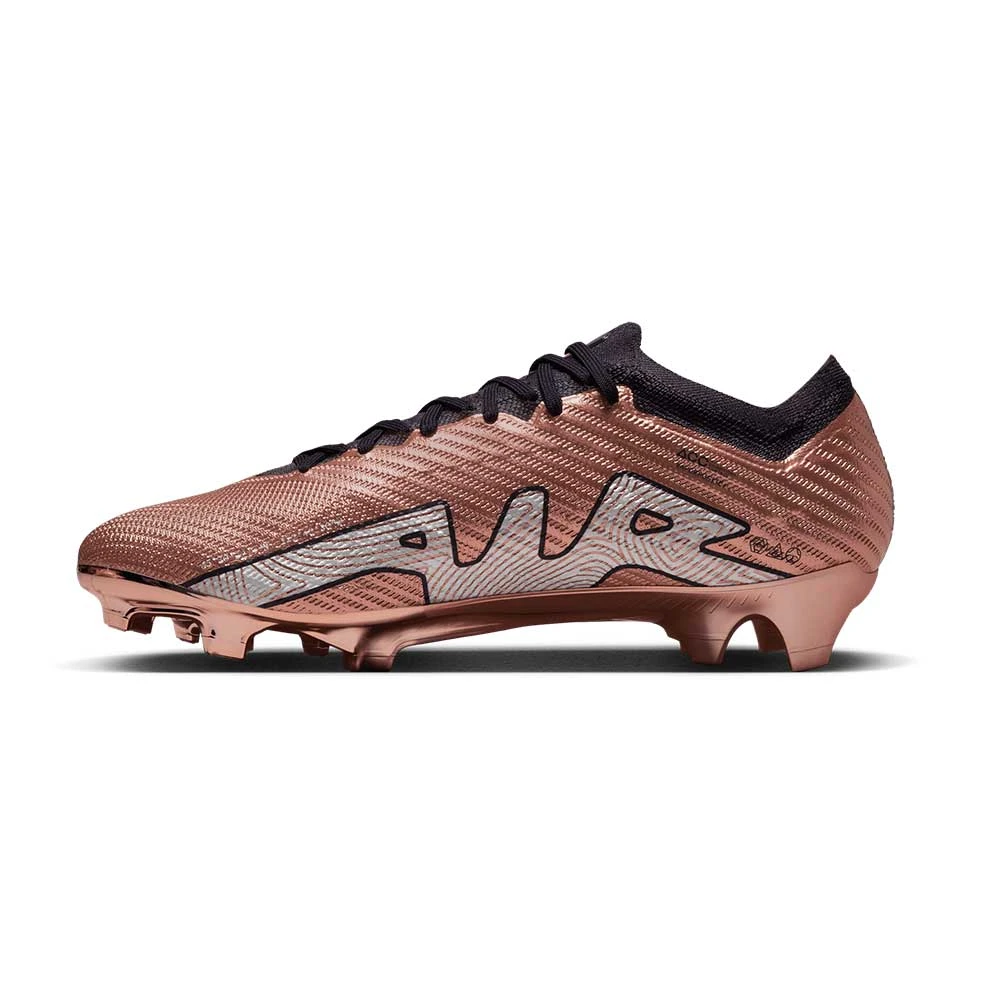 Nike Unisex Zoom Vapor 15 Elite FG Soccer Cleats - Metallic Copper - Regular (D) 4 Nike Unisex Zoom Vapor 15 Elite FG Soccer Cleats - Metallic Copper - Regular (D) - Image 2