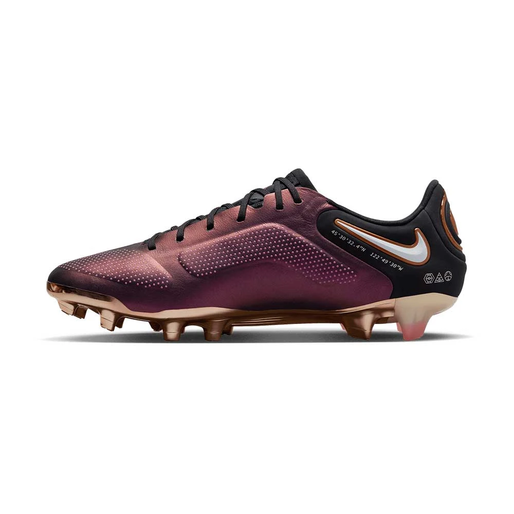 Nike Unisex Legend 9 Elite FG Soccer Cleats - Space Purple/White - Regular (D) 4 Nike Unisex Legend 9 Elite FG Soccer Cleats - Space Purple/White - Regular (D) - Image 2