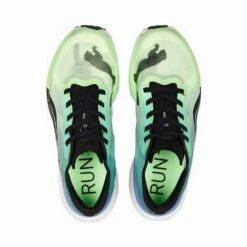 Women's Deviate Nitro Elite 2 Running Shoe- Fizzy Lime/Royal Sapphire/PUMA Black- Regular (B) -Shoe Sale Shop Deviate NITRO Elite 2 Running Shoes Women 2