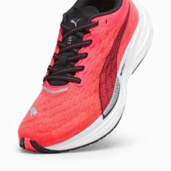 Women's Deviate Nitro 2 Running Shoe - Puma Black/Fire Orchid- Regular (B) -Shoe Sale Shop Deviate NITRO 2 Womens Running Shoes