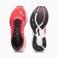Women's Deviate Nitro 2 Running Shoe - Puma Black/Fire Orchid- Regular (B) -Shoe Sale Shop Deviate NITRO 2 Womens Running Shoes 2