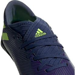 ADIDAS JR Nemeziz Messi Tango 19.3 TF Soccer Shoe - Tech Indigo/Signal Green/Glory Purple -Shoe Sale Shop EF1811 03