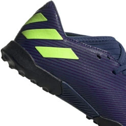 ADIDAS JR Nemeziz Messi Tango 19.3 TF Soccer Shoe - Tech Indigo/Signal Green/Glory Purple -Shoe Sale Shop EF1811 04