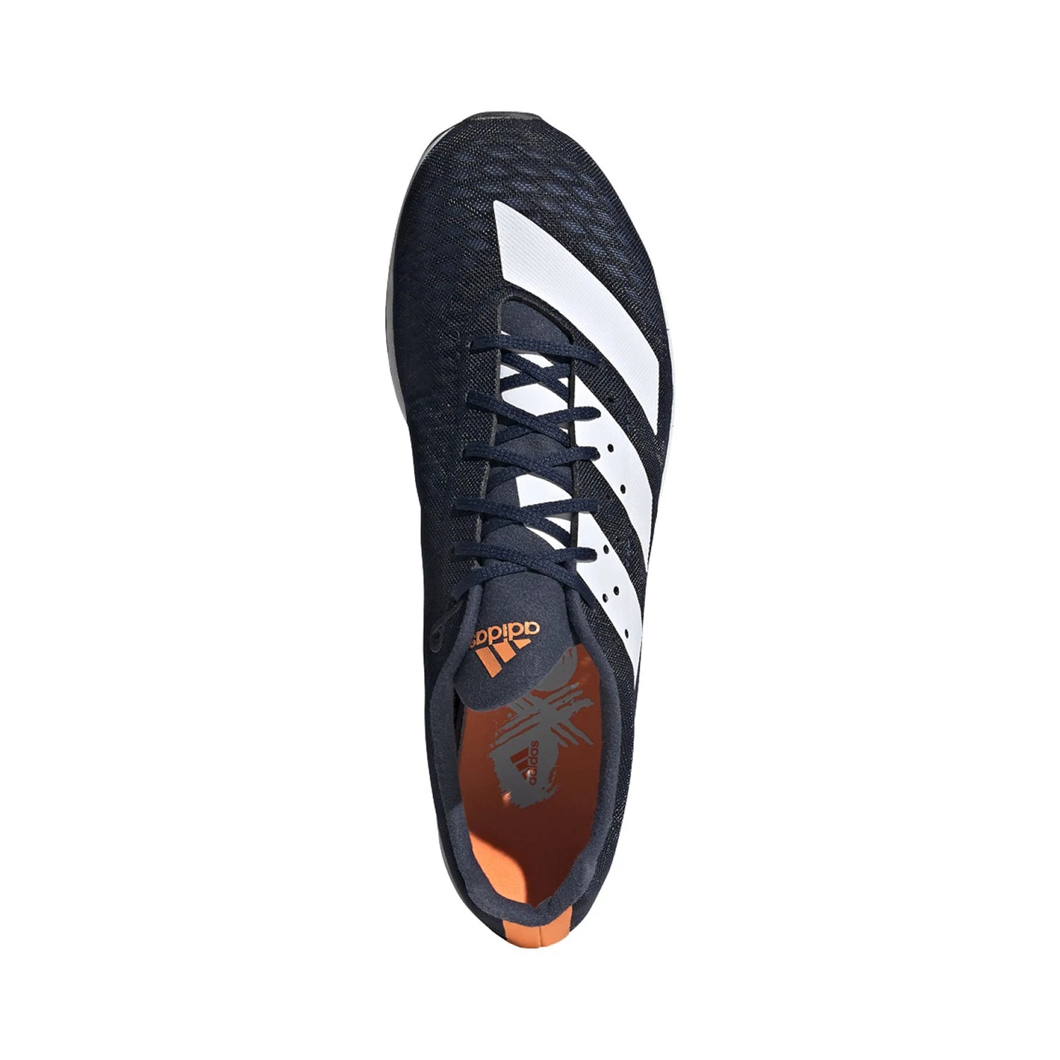 ADIDAS Adizero XC Sprint Spike - Collegiate Navy/Footwear White/Signal Orange- Regular (D) 4 ADIDAS Adizero XC Sprint Spike - Collegiate Navy/Footwear White/Signal Orange- Regular (D) - Image 2