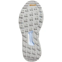 ADIDAS Women's Terrex Free Hiker GoreTEX Hiking Shoe - Carbon/Grey/Glow Blue - Regular (B) -Shoe Sale Shop G28464 02