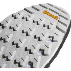 ADIDAS Women's Terrex Free Hiker GoreTEX Hiking Shoe - Carbon/Grey/Glow Blue - Regular (B) -Shoe Sale Shop G28464 05