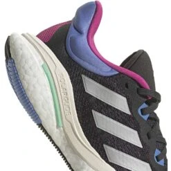 ADIDAS Women Solar Glide 6 Running Shoe - Carbon/Silver Met/Blue Fusion - Regular (B) -Shoe Sale Shop GW1963 04