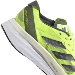 ADIDAS Men's AdiZERO Boston 11 Running Shoe- Solar Yellow/Night Met- Regular (D) -Shoe Sale Shop GX6650 03