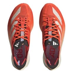 ADIDAS Unisex AdiZERO Adios Pro 3 Running Shoe - Solar Red/Zero Met/Coral Fusion - Regular (D) -Shoe Sale Shop GX9777 01