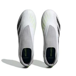 ADIDAS Unisex Predator Accuracy .3 Laceless FG - Cloud White/ Core Black / Lucid Lemon- Regular (D) 12 ADIDAS Unisex Predator Accuracy .3 Laceless FG - Cloud White/ Core Black / Lucid Lemon- Regular (D) -Shoe Sale Shop GZ0021 02 standard