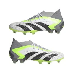 Unisex Adidas Predator Accuracy.1 FG Soccer Shoes - Ftwwht,Cblack,Luclem - Regular (D) 14 Unisex Adidas Predator Accuracy.1 FG Soccer Shoes - Ftwwht,Cblack,Luclem - Regular (D) -Shoe Sale Shop GZ0035 11 FOOTWEAR Photography Mirrored Pair View white 86827