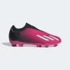 ADIDAS Youth JR X Speedportal .3 LL FG Soccer Shoe - Team Shock Pink/Zero Met - Regular (D) 2 ADIDAS Youth JR X Speedportal .3 LL FG Soccer Shoe - Team Shock Pink/Zero Met - Regular (D) -Shoe Sale Shop GZ5061