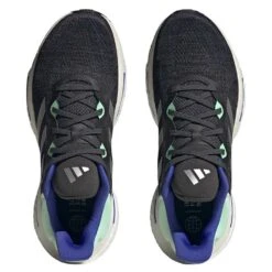 ADIDAS Men's Solar Glide 6 Running Shoe - Carbon/Silver Met/Pulse Mint - Regular (D) -Shoe Sale Shop HP7609 01