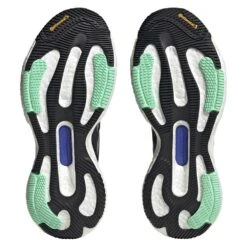 ADIDAS Men's Solar Glide 6 Running Shoe - Carbon/Silver Met/Pulse Mint - Regular (D) -Shoe Sale Shop HP7609 02