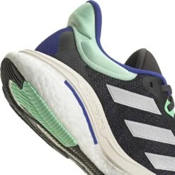 ADIDAS Men's Solar Glide 6 Running Shoe - Carbon/Silver Met/Pulse Mint - Regular (D) -Shoe Sale Shop HP7609 04