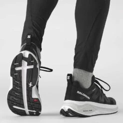 Salomon Men's Glide Max Running Shoe- Lunar Rock/Black/Tanager Turquoise- Regular (D) -Shoe Sale Shop L41764300 4e494aa7168472bdada643c1f0e87bbd