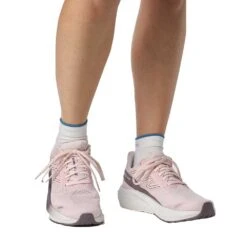 Salomon Women's Aero Blaze Running Shoe- Cradle Pink/White/Moonscape- Regular (B) -Shoe Sale Shop L47208600 f0925bda2988568856ea8b87db1b4c6d