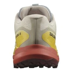 Salomon Men's Ultra Glide 2 Trail Running Shoe - Rainy Day/Freesia/Hot Sauce - Regular (D) -Shoe Sale Shop L47212200 6 GHO ULTRA GLIDE 2Rainy Day Freesia Hot Sauce