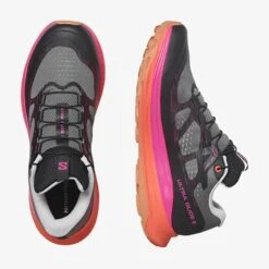 Salomon Women's Ultra Glide 2 Trail Running Shoe - Plum Kitten/Black/Pink Glo - Regular (B) -Shoe Sale Shop L47386400 a7ee7678c7aa283c3295204010ba182a
