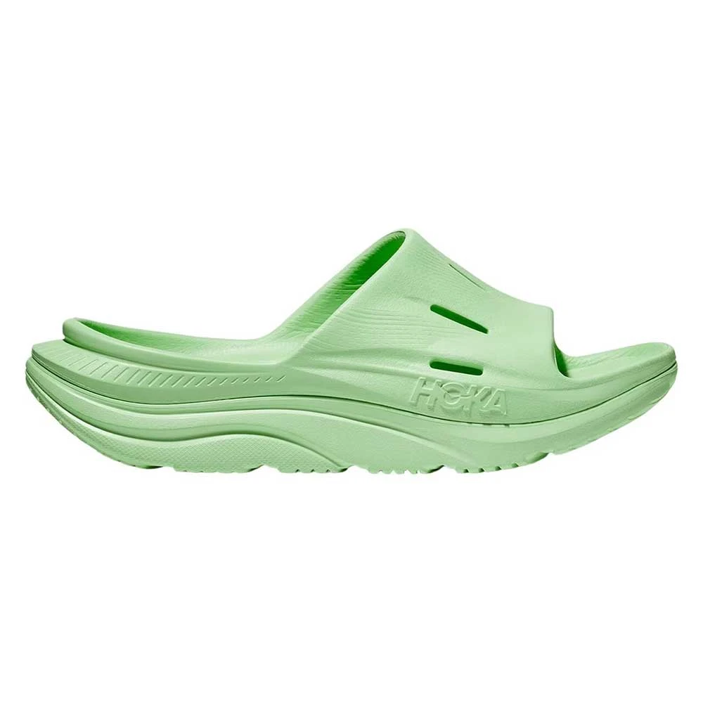 Hoka Unisex Ora Recovery Slide 3 - Lime Glow/Lime Glow - Regular (D) 3 Hoka Unisex Ora Recovery Slide 3 - Lime Glow/Lime Glow - Regular (D)
