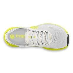 Topo Athletic Men's Cyclone Running Shoe - White/Lime - Regular (D) -Shoe Sale Shop M045 WHTLIM 4