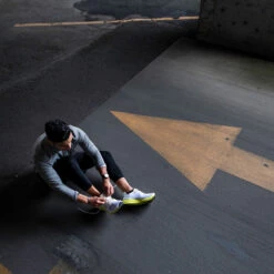 Topo Athletic Men's Cyclone Running Shoe - White/Lime - Regular (D) -Shoe Sale Shop M045.White Lime 10