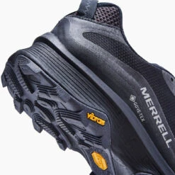 Merrell Men's Moab Speed GoreTEX Hiking Shoe - Black/Asphalt - Regular (D) 15 Merrell Men's Moab Speed GoreTEX Hiking Shoe - Black/Asphalt - Regular (D) -Shoe Sale Shop MRLM J067083 021621 S21 006