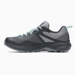Merrell Women's MQM 3 Trail Running Shoe - Charcoal/Teal- Regular (B) -Shoe Sale Shop MRLW J135534 032221 S22 180