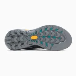 Merrell Women's MQM 3 Trail Running Shoe - Charcoal/Teal- Regular (B) -Shoe Sale Shop MRLW J135534 032221 S22 OUT