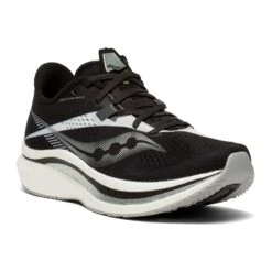 Saucony Women's Endorphin Pro 2 Racing Shoe - Black/White - Regular (B) -Shoe Sale Shop S10687 10 5 1